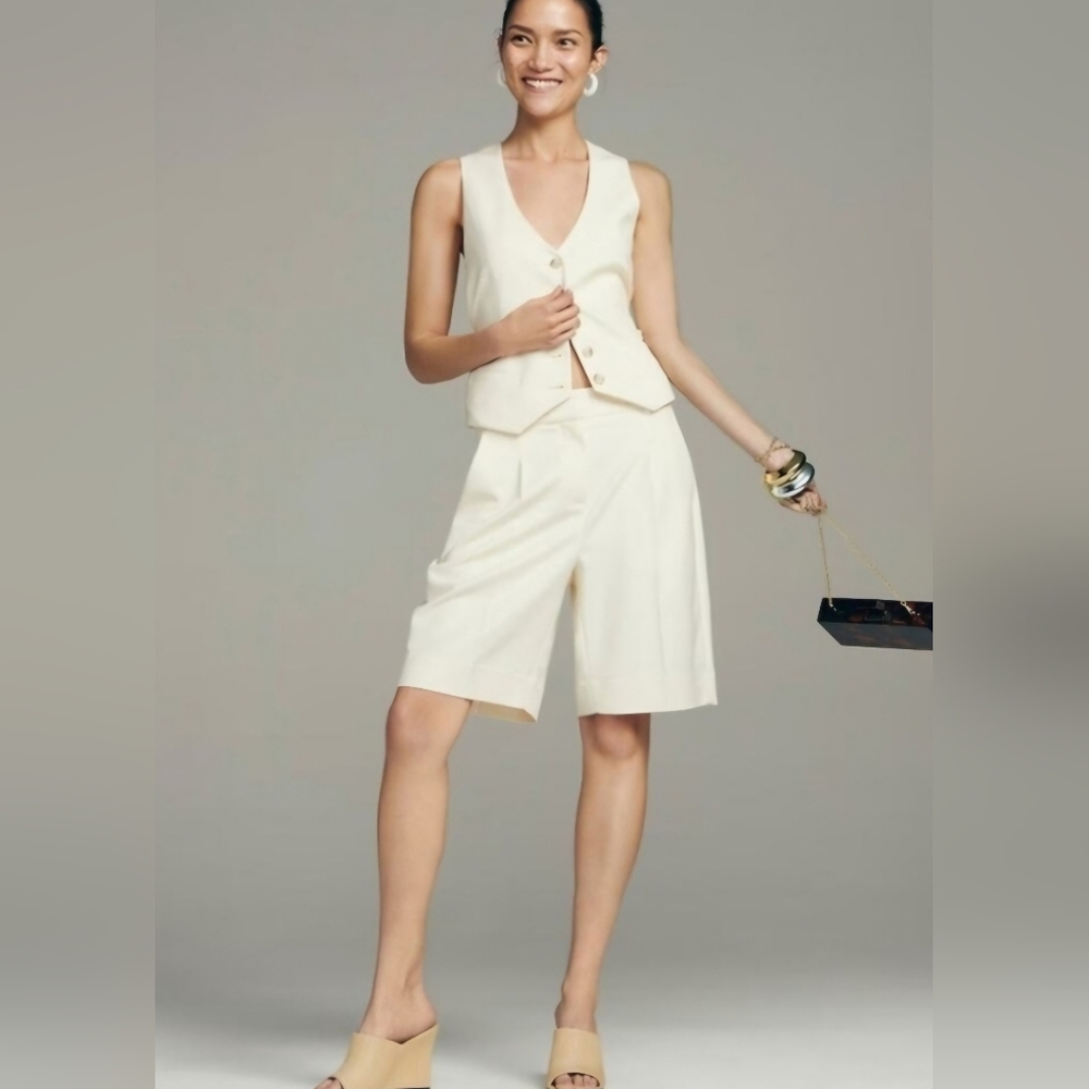 J. Crew High Rise Trouser Short